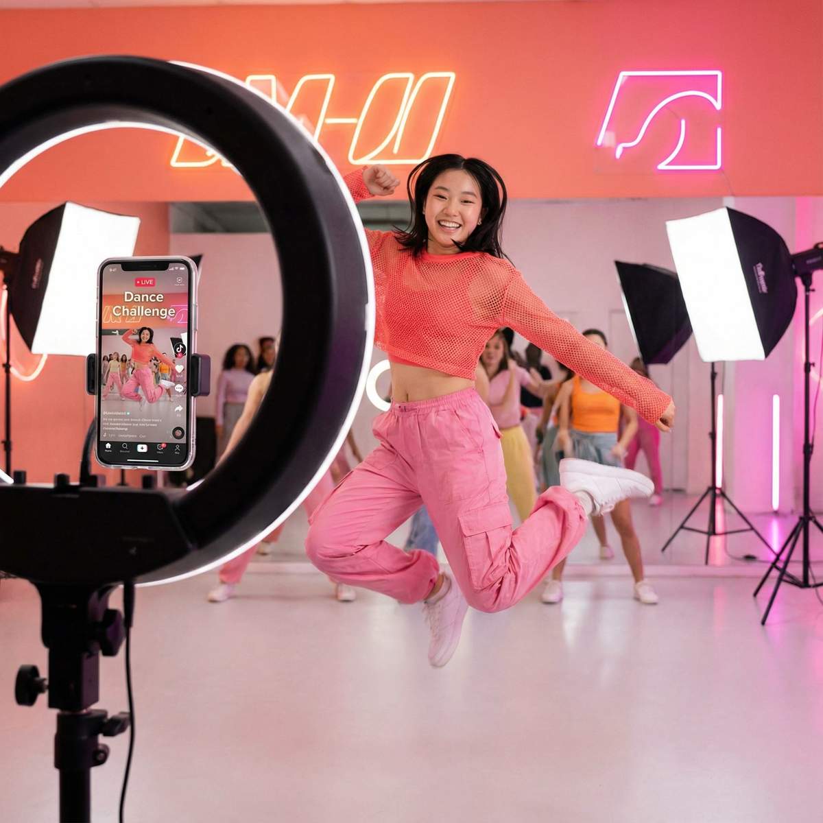 蘑菇视频创作者舞动心扉